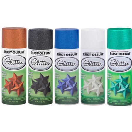 Rust-Oleum 10.25Oz Wht Glit Spray 299426